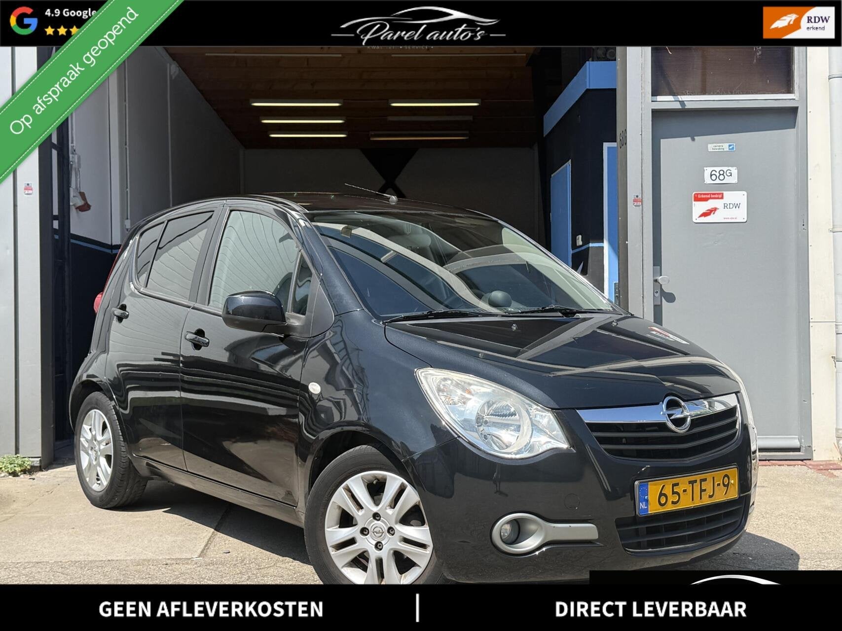 Opel Agila 1.0 Selection|APK|NAP|Airco|Trekhaak|1STE EIG, Auto's, Opel, Euro 5, Stof, Gebruikt, Origineel Nederlands