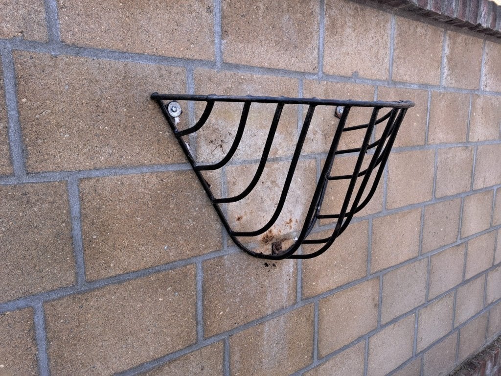 Twee stuks decoratieve metalen ruiven, Ophalen, Gebruikt, Minder dan 30 cm, Rond