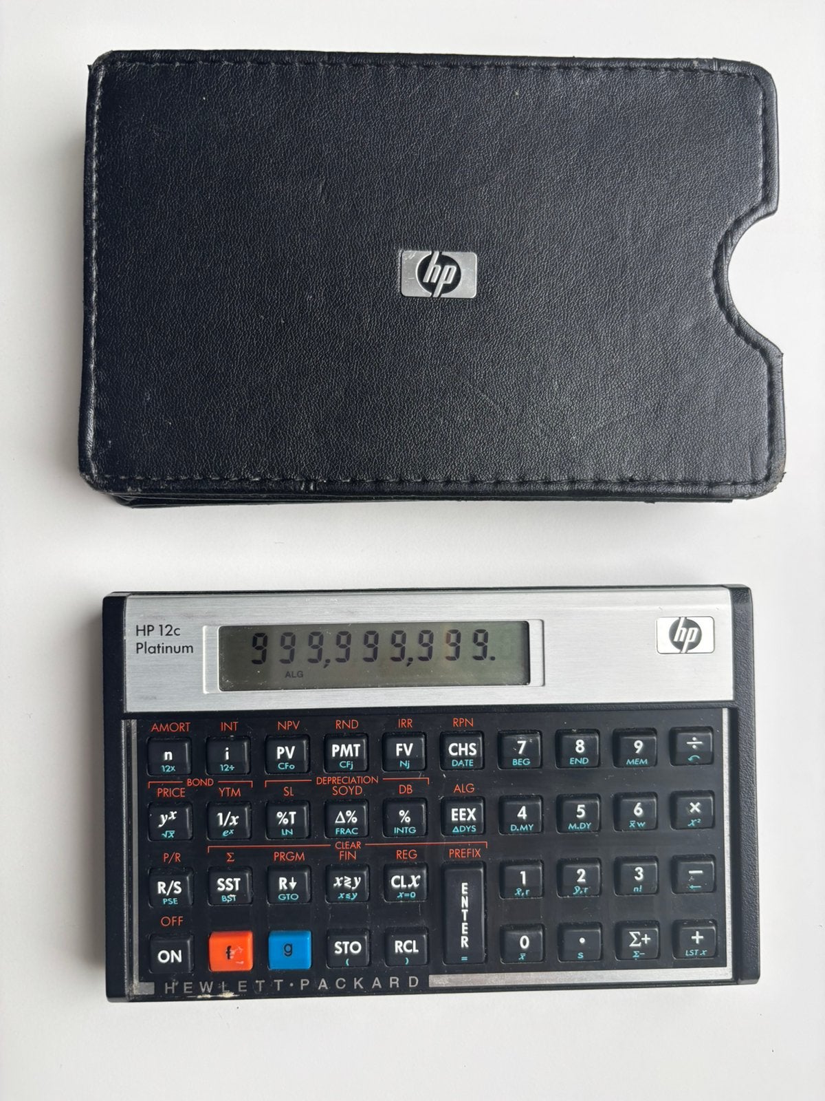 HP 12c Platinum Financial Calculator, Ophalen of Verzenden, Gebruikt