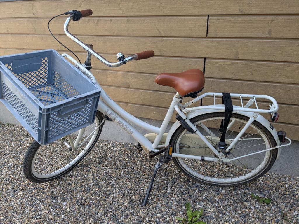 Cortina u4 24 inch wit, Fietsen en Brommers, Fietsen | Meisjes, Ophalen, Gebruikt, 24 inch