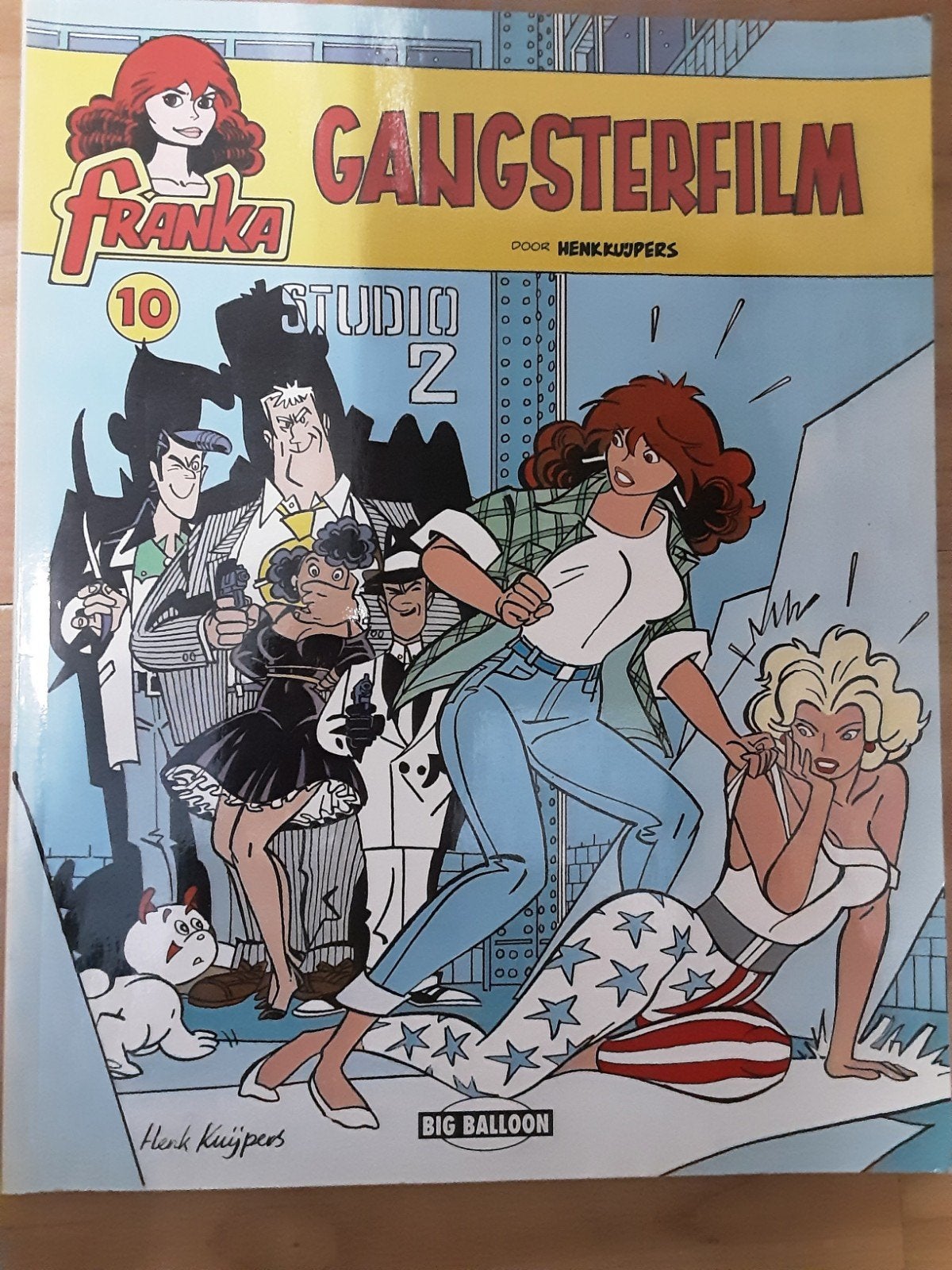 Franka - Gangsterfilm (deel 10) door Henk Kuijpers, Boeken, Stripboeken, Eén stripboek, Ophalen of Verzenden, Gelezen