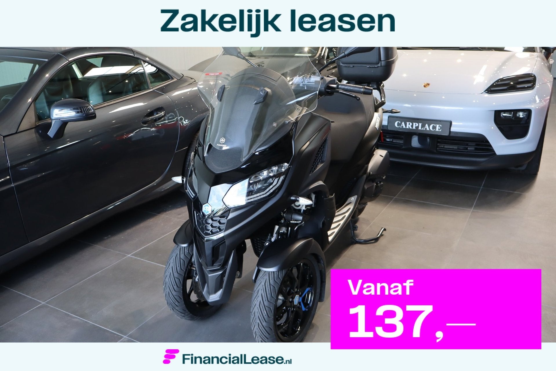 Piaggio Scooter 310 MP3 HPE Sport-eerste eigenaar, Scooter, 310 cc, Automaat, 12 t/m 35 kW