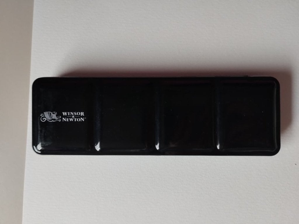 Winsor & Newton professional watercolour 24 pans, Hobby en Vrije tijd, Ophalen of Verzenden, Zo goed als nieuw, Waterverf