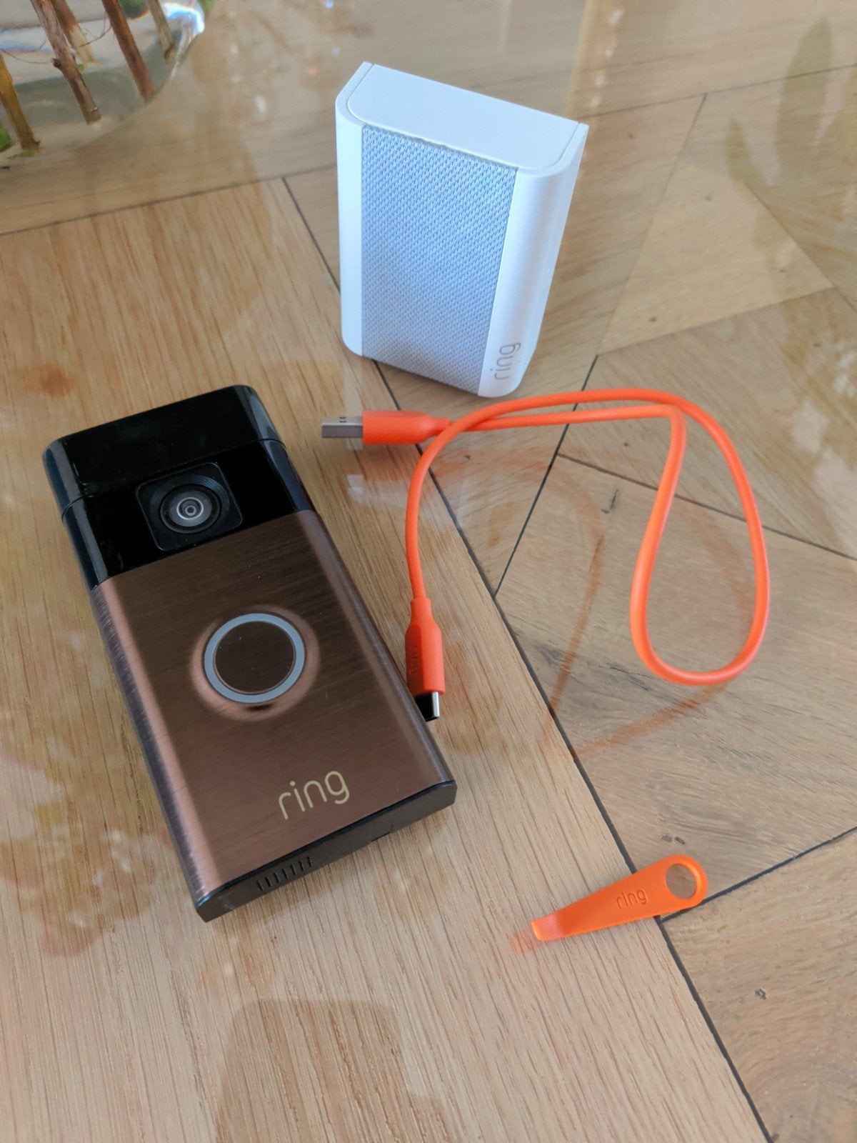 RING DEURBEL + CHIME 2ND GENERATION, Ophalen of Verzenden, Zo goed als nieuw