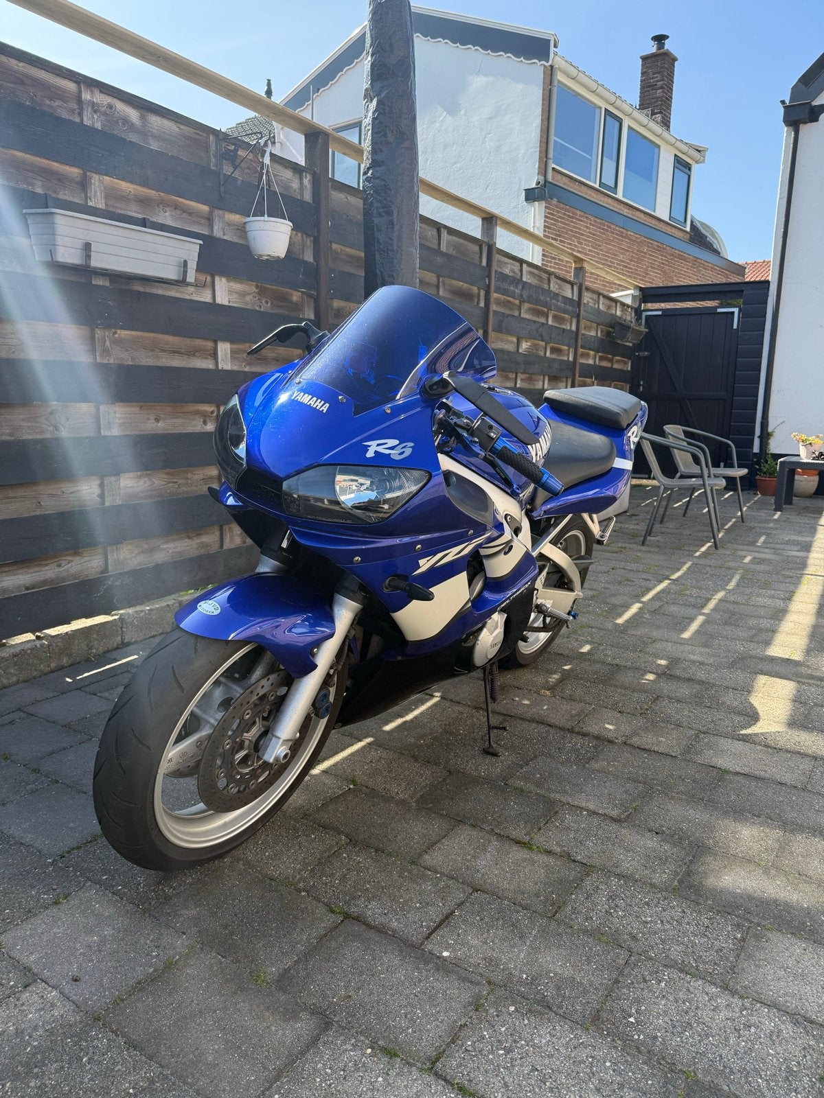 Yamaha R6 1999, Sportuitlaat, 4 cilinders, Motorrijbewijs A, Gebruikt