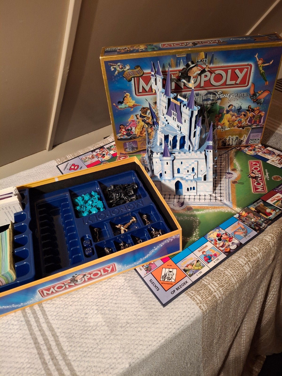 Disney monopoly met kasteel, Ophalen of Verzenden