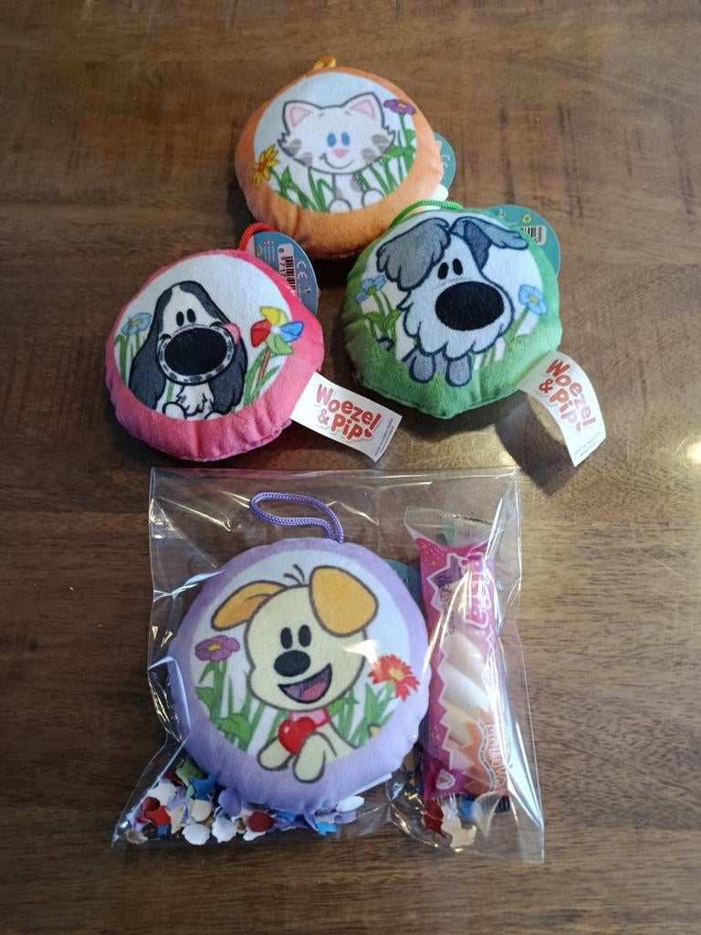 Woezel en Pip traktatie, Hobby en Vrije tijd, Feestartikelen, Traktatie, Traktatie, Verjaardag, Nieuw