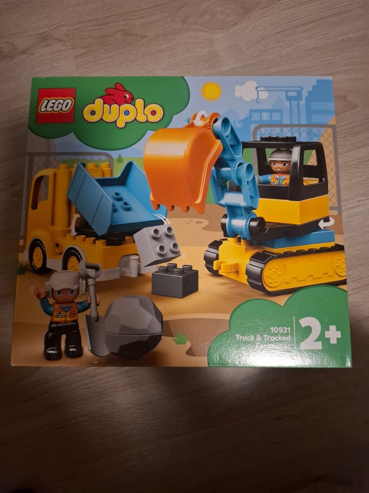 Lego Duplo Vrachtwagen & Graafmachine, Kinderen en Baby's, Overige thema's, Ophalen of Verzenden, Zo goed als nieuw, Duplo