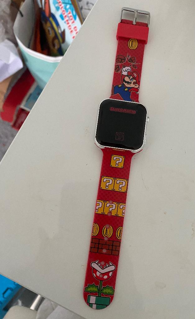 Child’s original Mario watch, Ophalen, Zo goed als nieuw