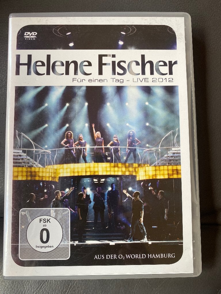 Helene Fischer - Für einen Tag - LIVE 2012 DVD, Alle leeftijden, Duits, Ophalen of Verzenden, Zo goed als nieuw