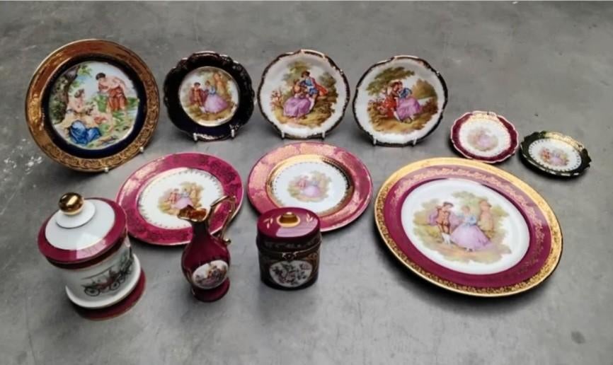 Vintage Limoges France porselein, Antiek en Kunst, Ophalen