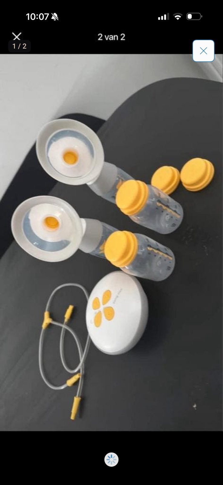 Medela Freestyle Flex Dubbele Borstkolf met Cooler koeltas, Ophalen of Verzenden, Gebruikt