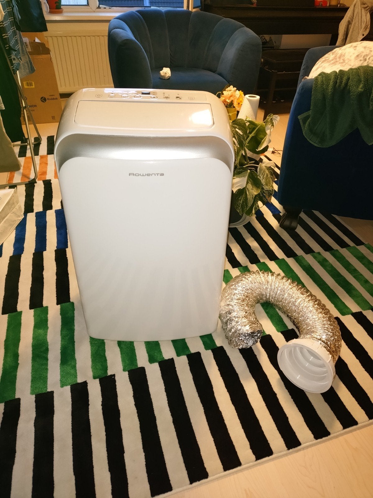 Inventum mobiele airco RWAC1200H, Witgoed en Apparatuur, Ophalen, Timer, Koelen en Ontvochtigen, 3 snelheden of meer