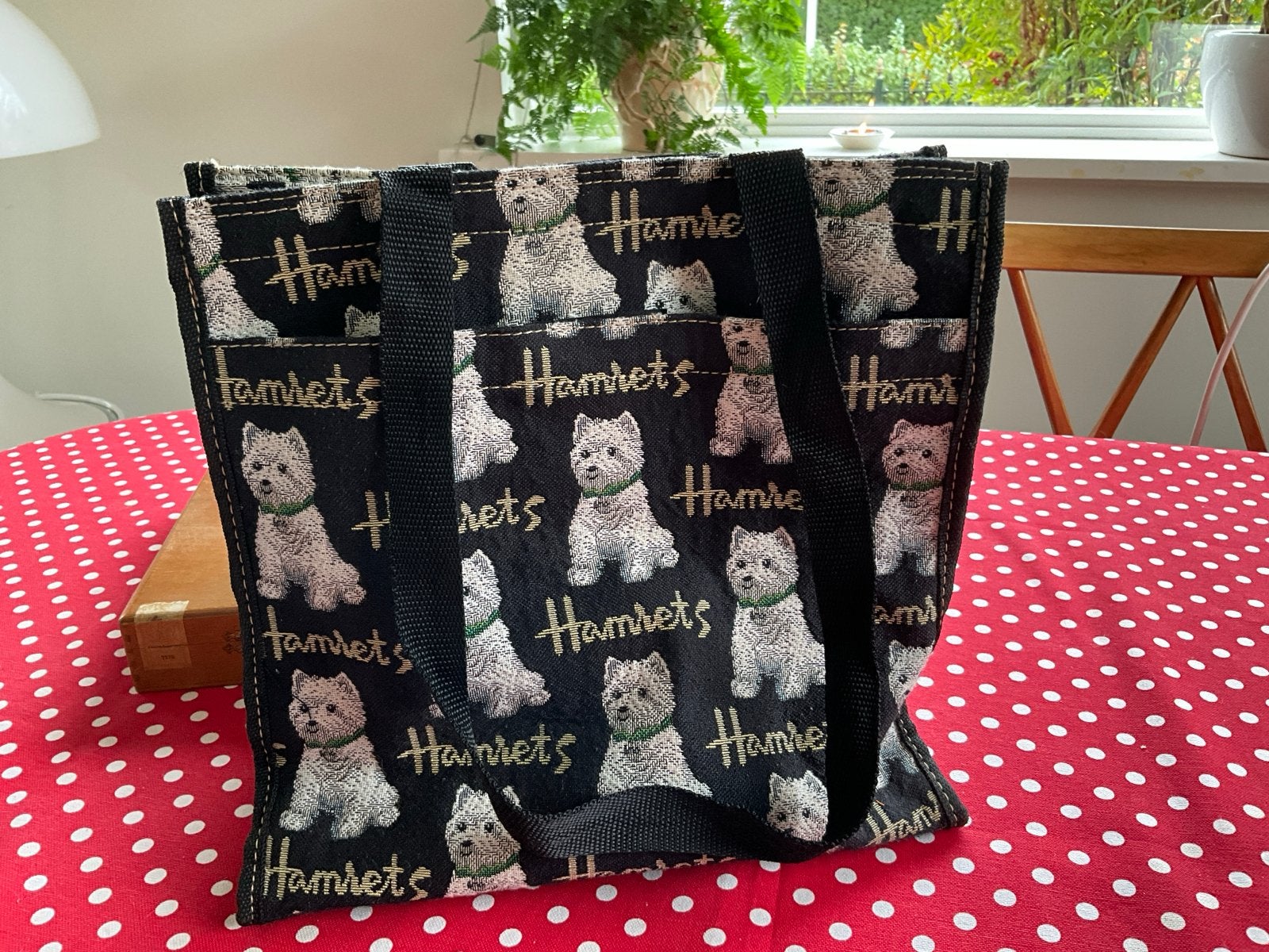 Leuke Hamlets shopper met Westie hondenprint, Ophalen of Verzenden, Nieuw, Hond of Kat