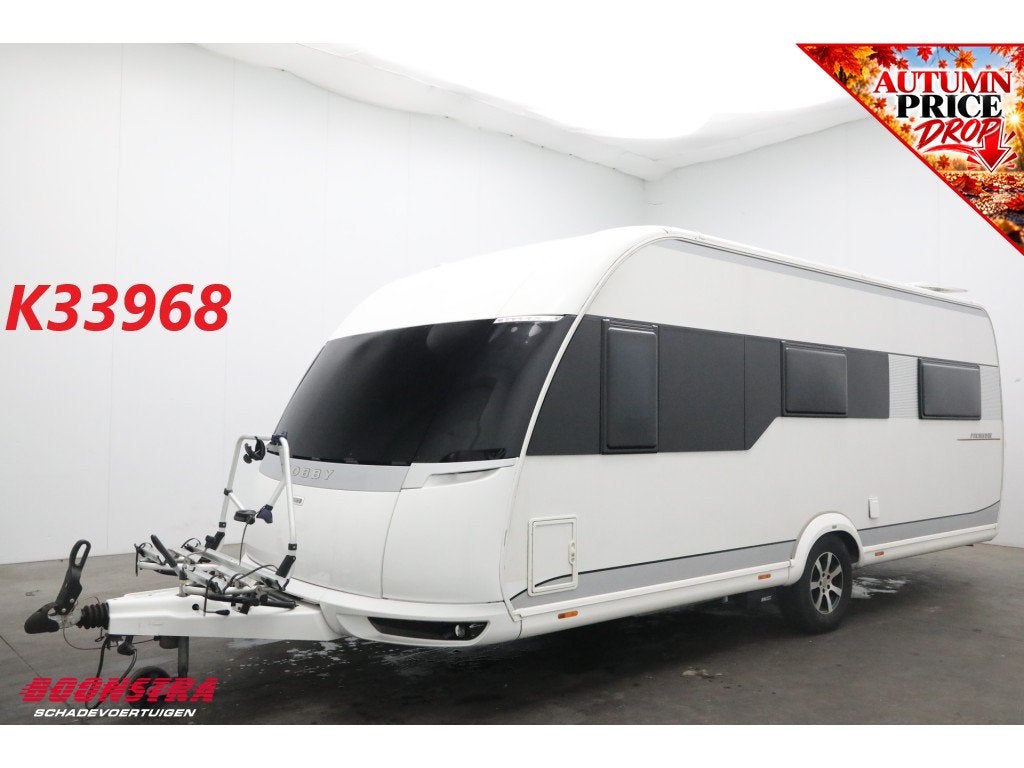 Hobby 560 CFE Premium Mover Luifel Frans bed Middenkeuken Ro, Caravans en Kamperen, Vast bed, Dopplerlaan 4
9207HC  DRACHTEN, NL
