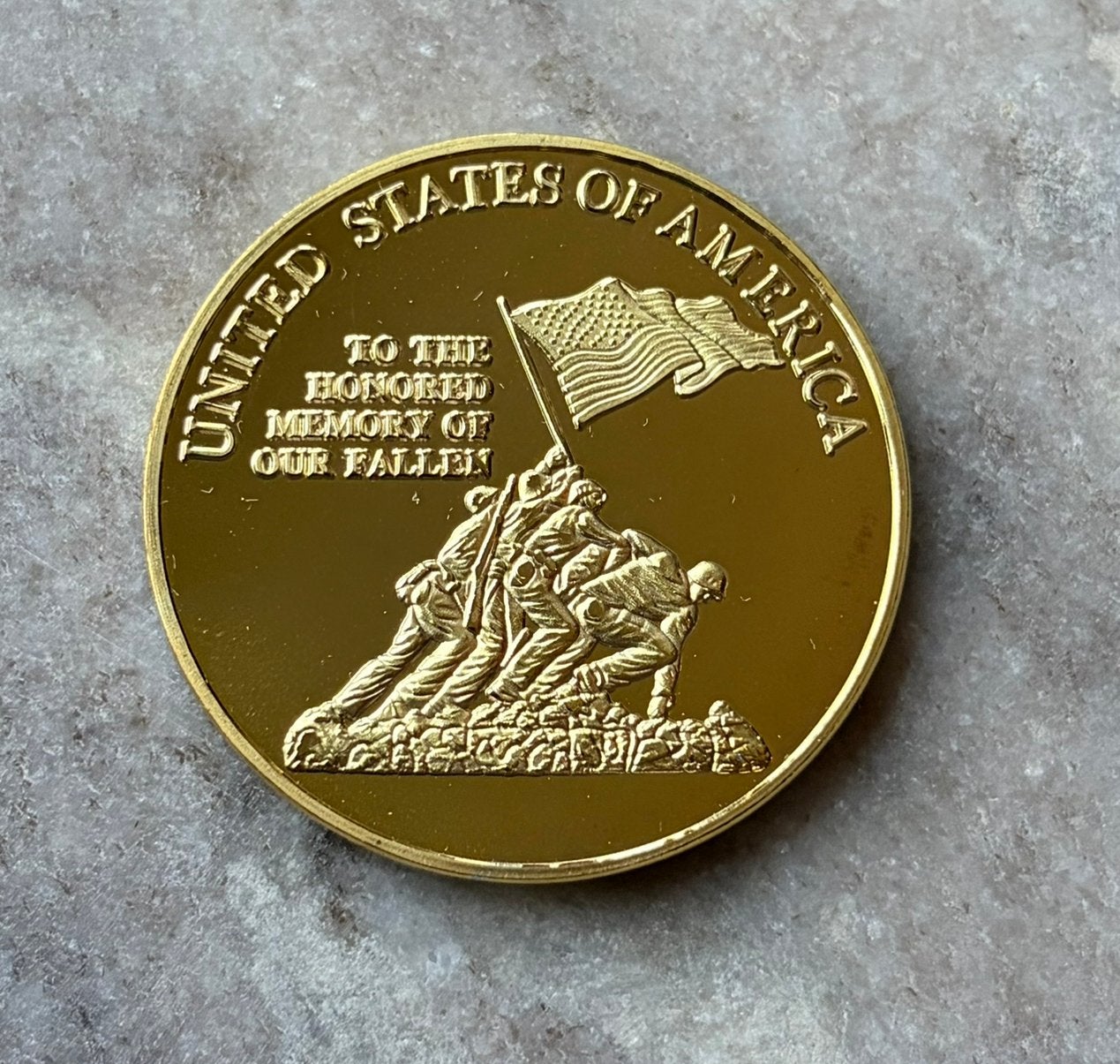 US Marine Corps coin, Verzenden, Marine, Amerika, Embleem of Badge