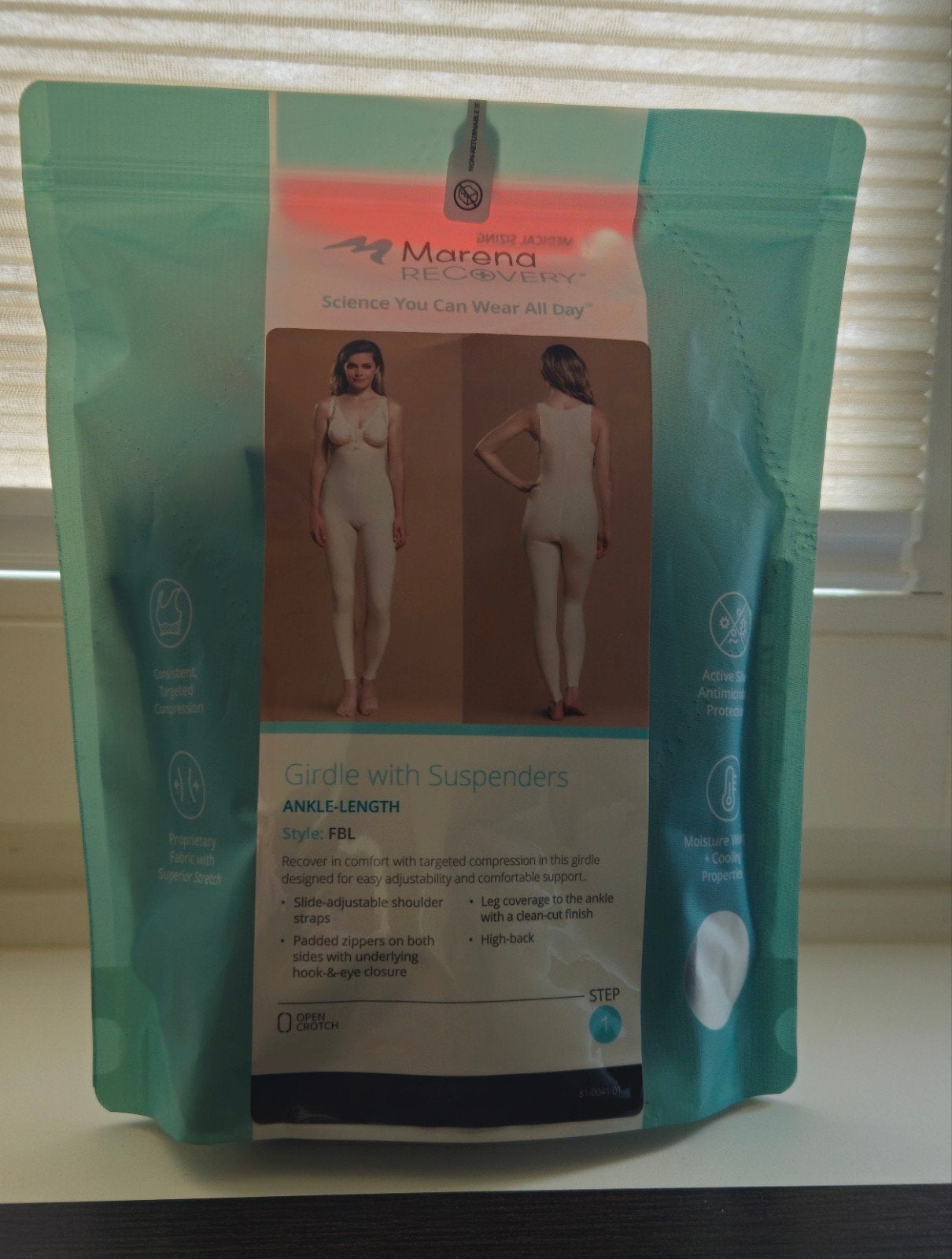 [Nieuw] Marena Compressiepak - maat S - Zwart, Diversen, Verpleegmiddelen, Nieuw, Ophalen of Verzenden