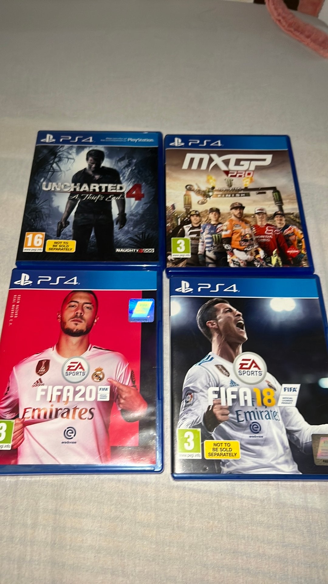 Paar spelletjes voor PS4, Ophalen of Verzenden, Zo goed als nieuw, 3 spelers of meer, Sport