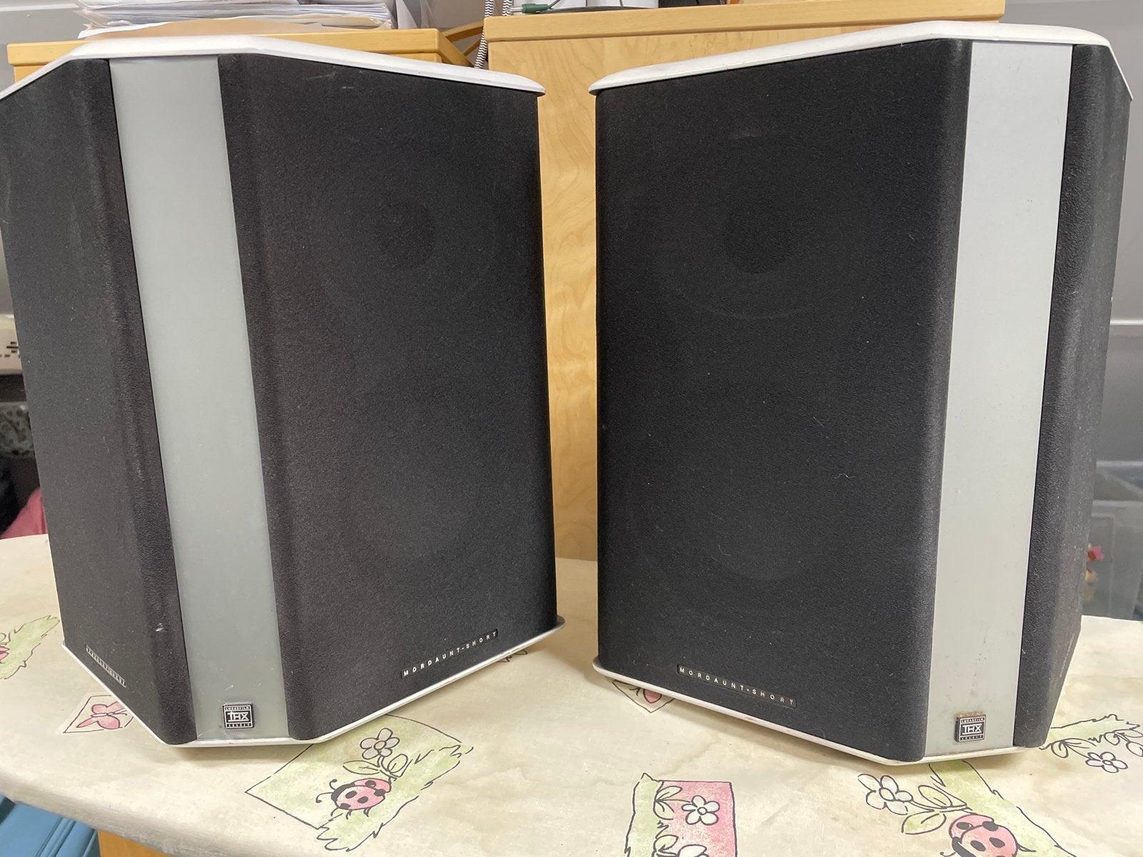 Mordaunt Short MS506 THX Speakerset - Wit, Gebruikt, Ophalen, Gebruikt, Speakerset, 60 tot 120 watt