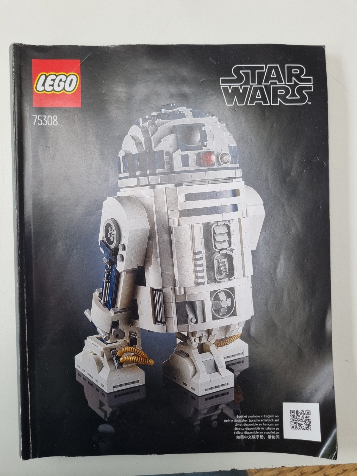 Bouwbeschrijving R2D2 75308, Ophalen of Verzenden, Gebruikt