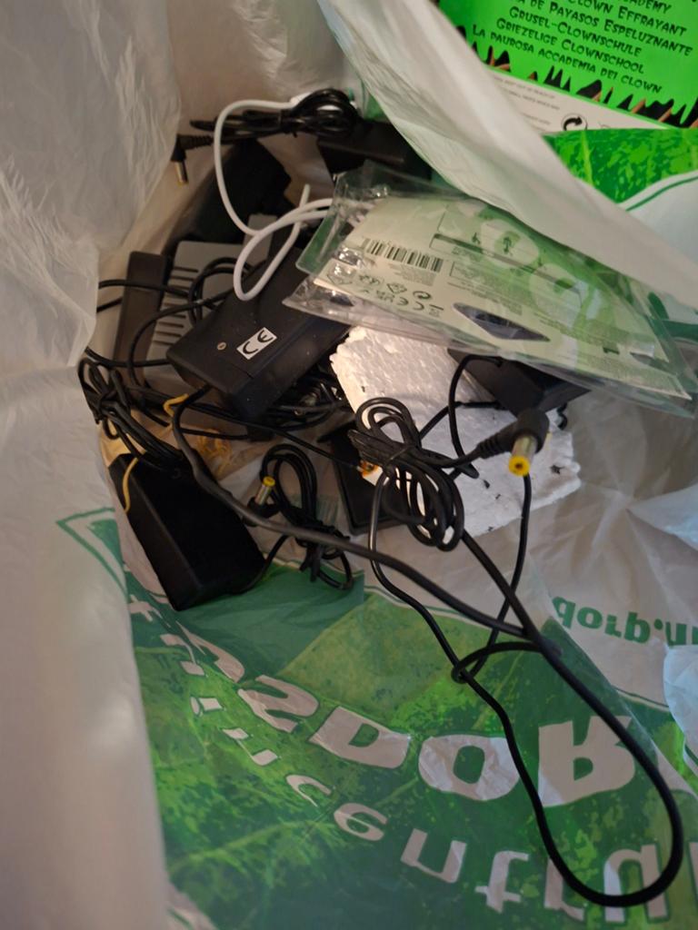 Zak lemax adapters, Ophalen of Verzenden, Gebruikt