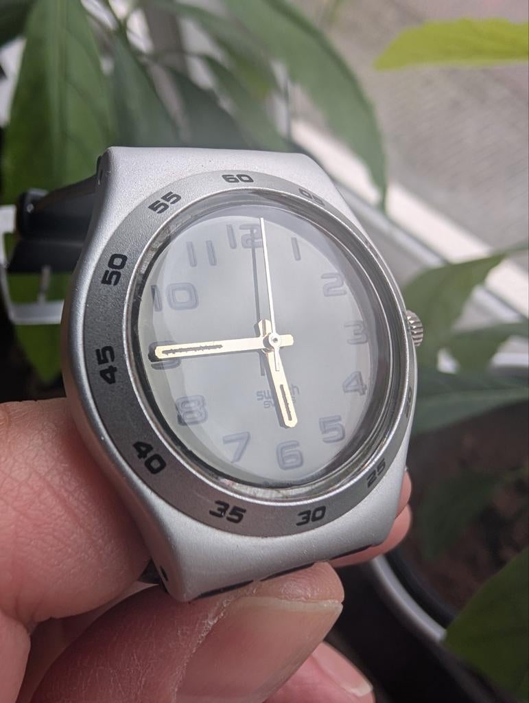 Swatch Irony Ataraxia, Sieraden, Tassen en Uiterlijk, Horloges | Heren, Overige materialen, Gebruikt, Polshorloge, Swatch