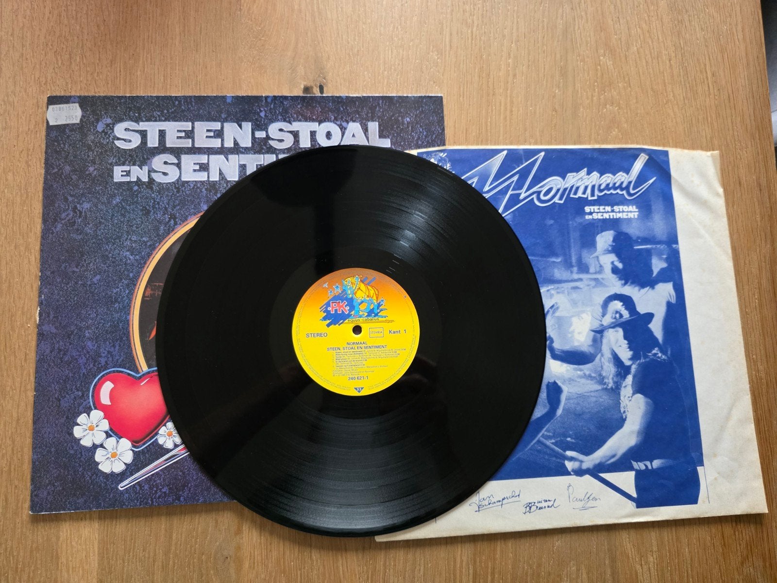 Normaal - Steen, Stoal en Sentiment LP (1985), Ophalen, LP, Gebruikt, 12 inch