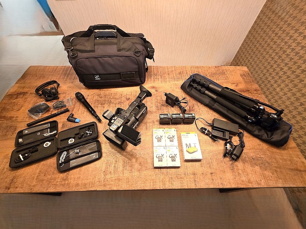 Complete videoproductieset met Sony PXW-Z200 XDCAM 4K, 20x of meer, Ophalen of Verzenden, Sony, Camera