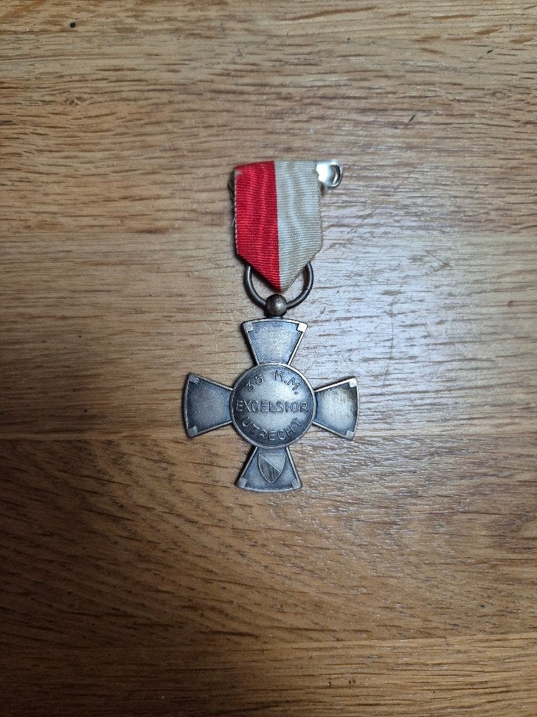 Nederlandse medaille Excelsior Utrecht, 1935, Ophalen of Verzenden, Overige materialen