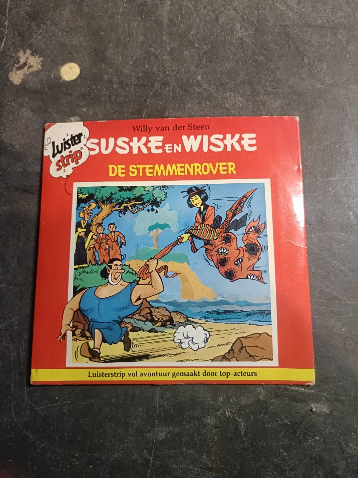 Suske en Wiske Luisterstrip: De Stemmenrover (CD), Ophalen of Verzenden, Gebruikt, Verhaal of Sprookje, 6 tot 9 jaar