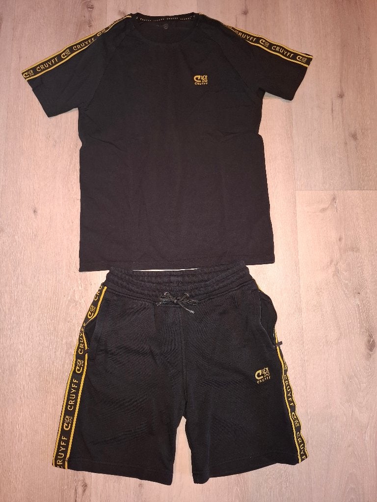 Herenkleding, Kleding | Heren, Cruyff, Zwart, Ophalen of Verzenden, Zo goed als nieuw