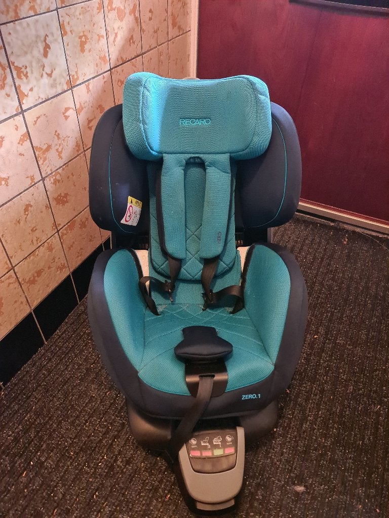 Recaro Zero.1 autostoel - Draaibaar en Isofix, Verstelbare rugleuning, Gebruikt, 0 t/m 18 kg, Isofix