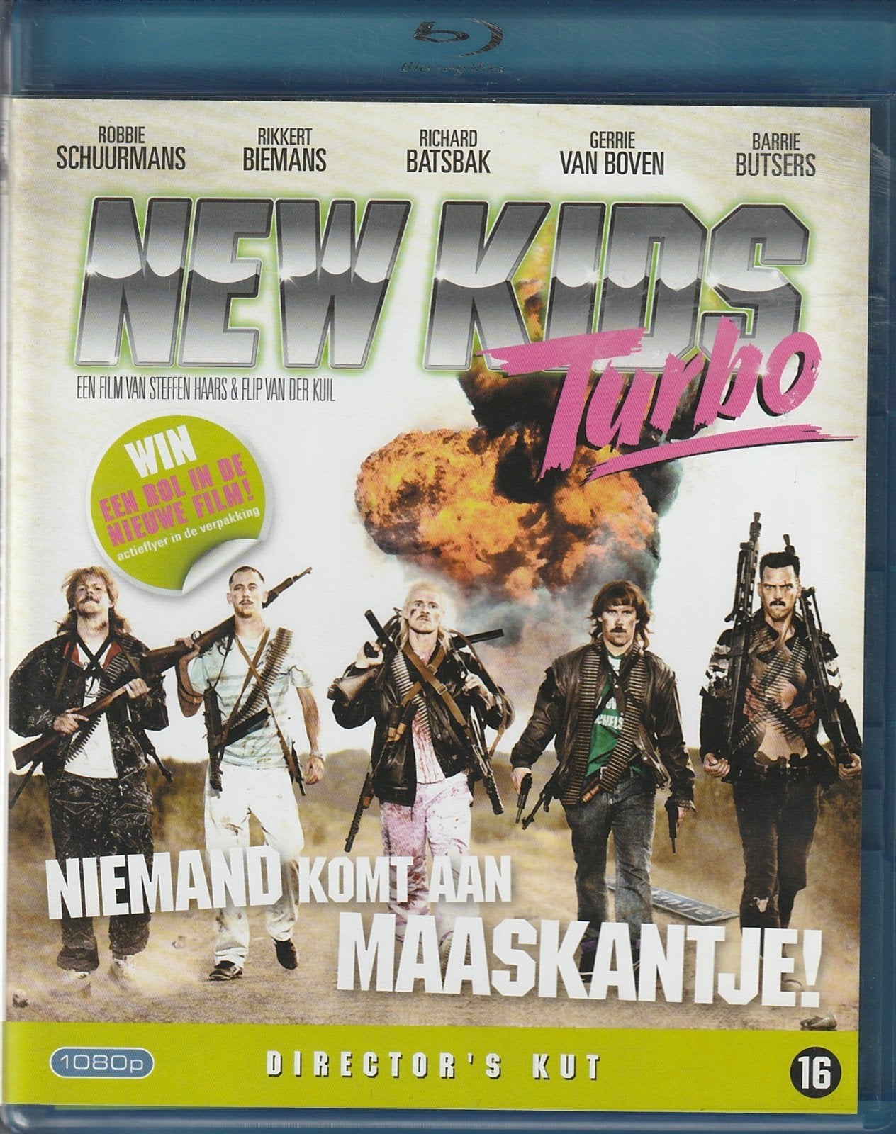 New Kids Turbo (2010) NL Blu-ray Actiecomedy uit Maaskantje, Cd's en Dvd's, Blu-ray, Zo goed als nieuw, Humor en Cabaret, Blu-ray