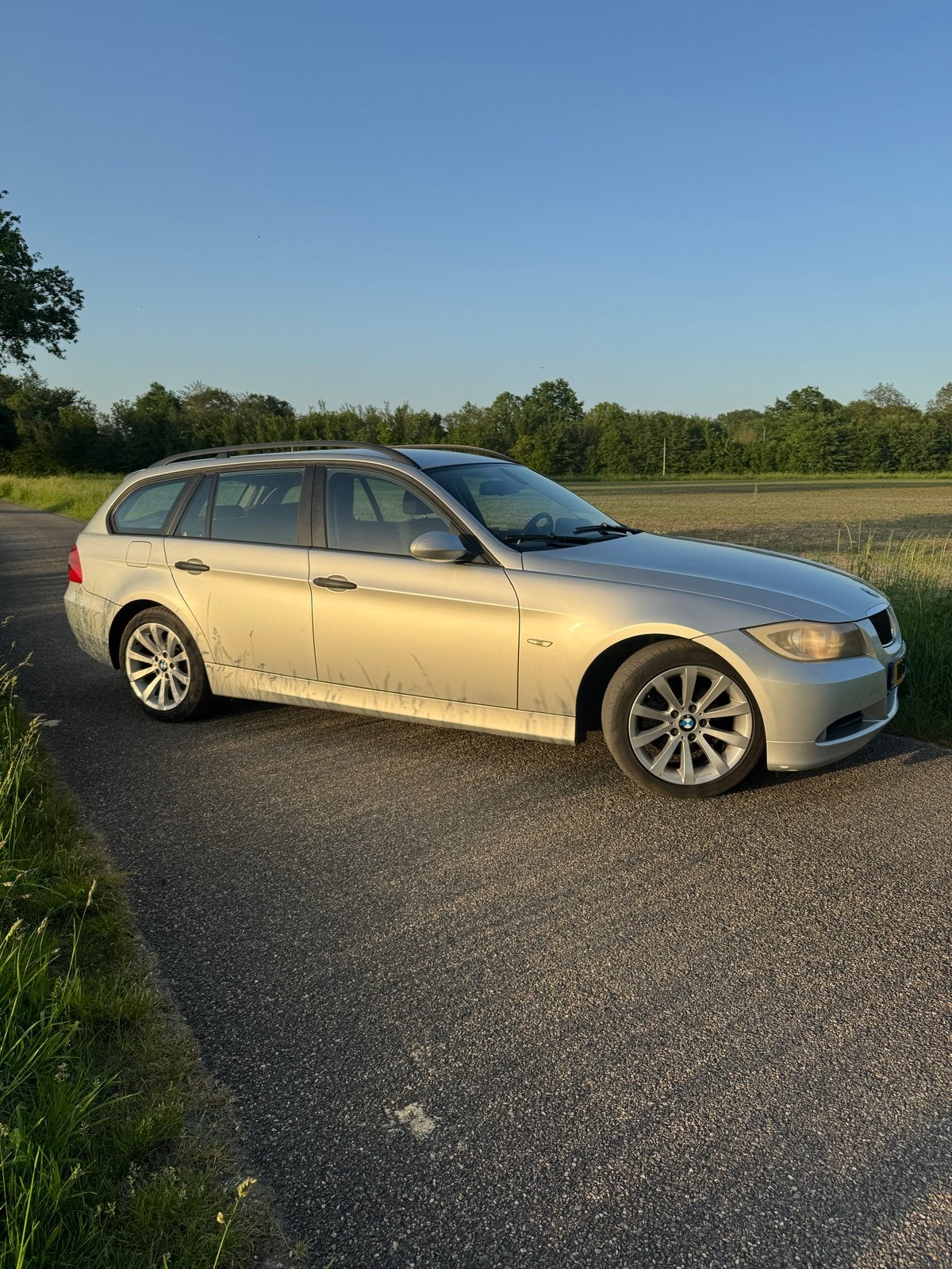 BMW 3-Serie 2.0 I 320 Touring 2005 Grijs, Auto's, 13 km/l, Achterwielaandrijving, 1995 cc, 4 cilinders