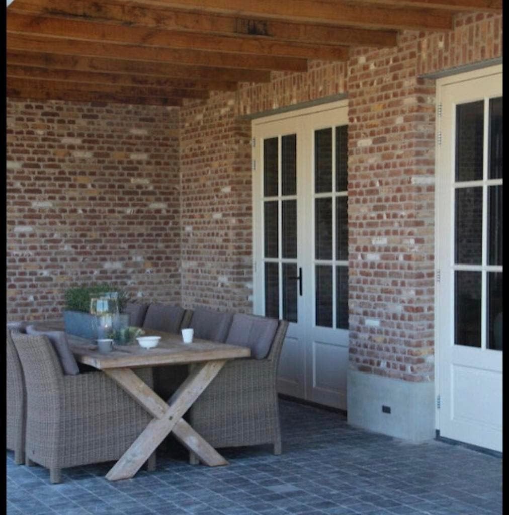 HARDSTEEN TEGELS ANTIEK VEROUDERD 15X15CM, Nieuw, Ophalen of Verzenden, Terrastegels, Natuursteen