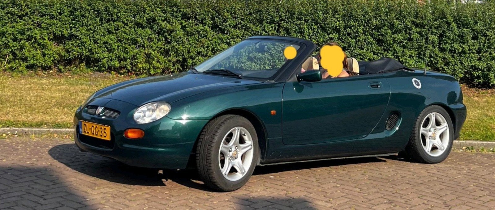MG F 1.8 I 1997 Groen, Achterwielaandrijving, 4 cilinders, Cabriolet, 1796 cc