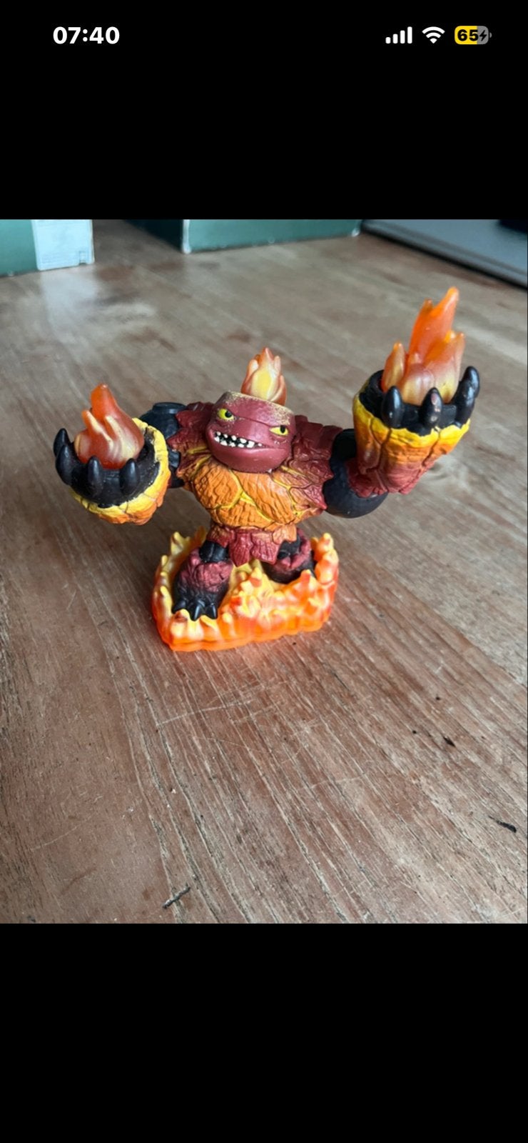 Skylanders Swap Force Fire Kraken figuur, Ophalen of Verzenden, Zo goed als nieuw