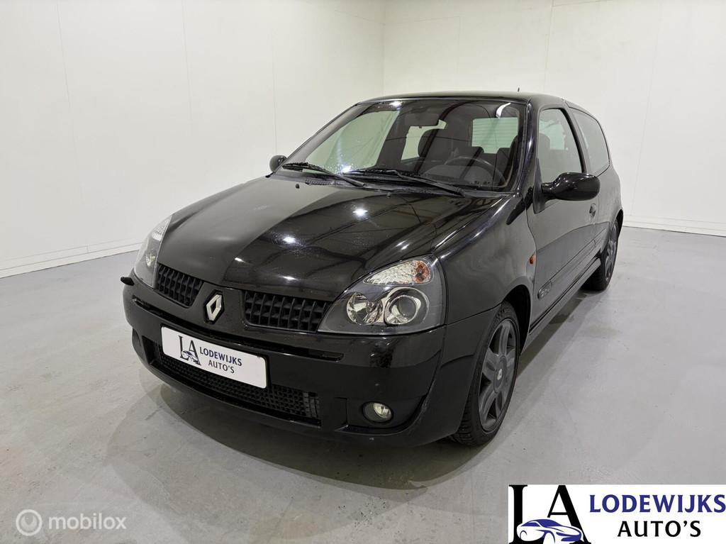 Renault Clio 2.0-16V Sport, Voorwielaandrijving, 1998 cc, 4 cilinders, Zwart