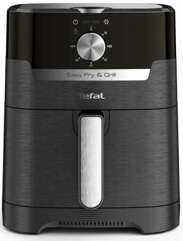 Tefal EY5018 EASY FRY&GRILL, Kookpan of Snelkookpan, Gietijzer, Ophalen of Verzenden, Zo goed als nieuw