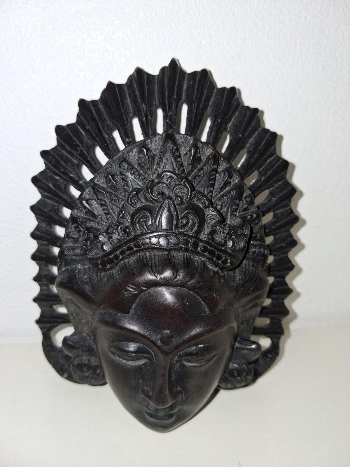 Prachtig Bronskleurig masker / Wanddecoratie, Verzenden, Zo goed als nieuw, Dier