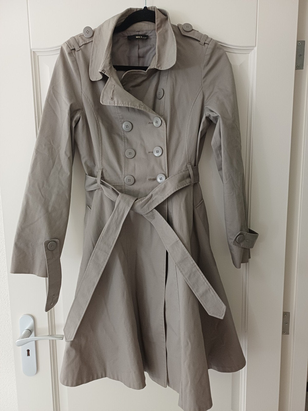 MKT Studio Trenchcoat - Maat S, Kleding | Dames, MKT Studio, Ophalen of Verzenden, Zo goed als nieuw, Maat 36 (S)