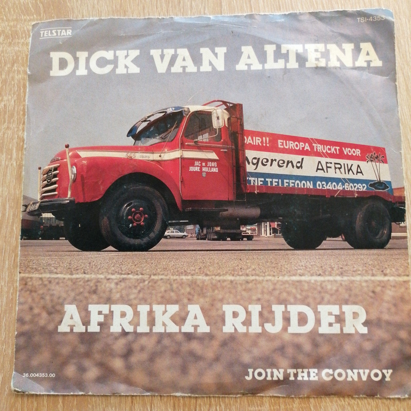 dick van altena/afrika rijder, Cd's en Dvd's, Ophalen of Verzenden, Gebruikt, Overige formaten, Levenslied of Smartlap