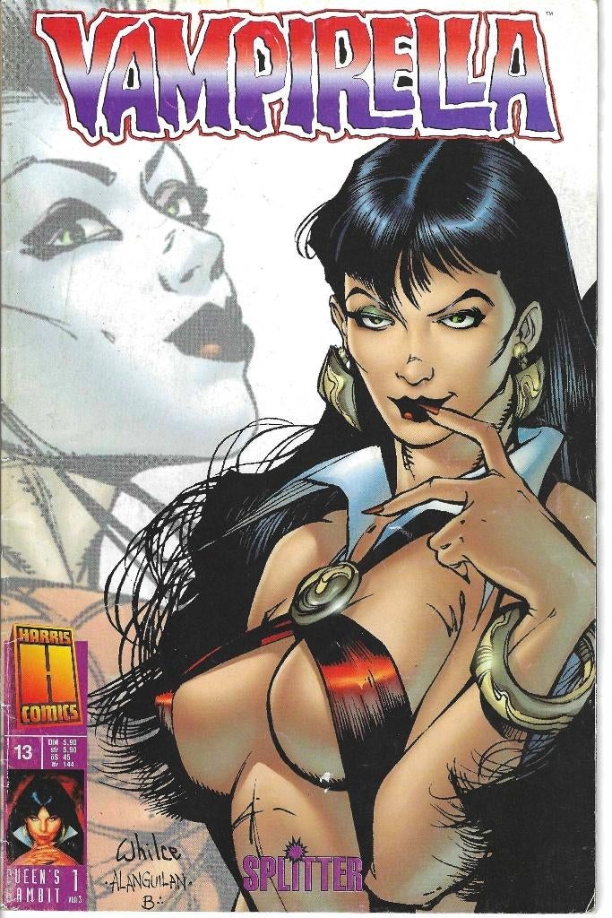 comic vampirella Queen's gambit 2x schaken, Boeken, Strips | Comics, Zo goed als nieuw, Complete serie of reeks, Europa, Ophalen of Verzenden