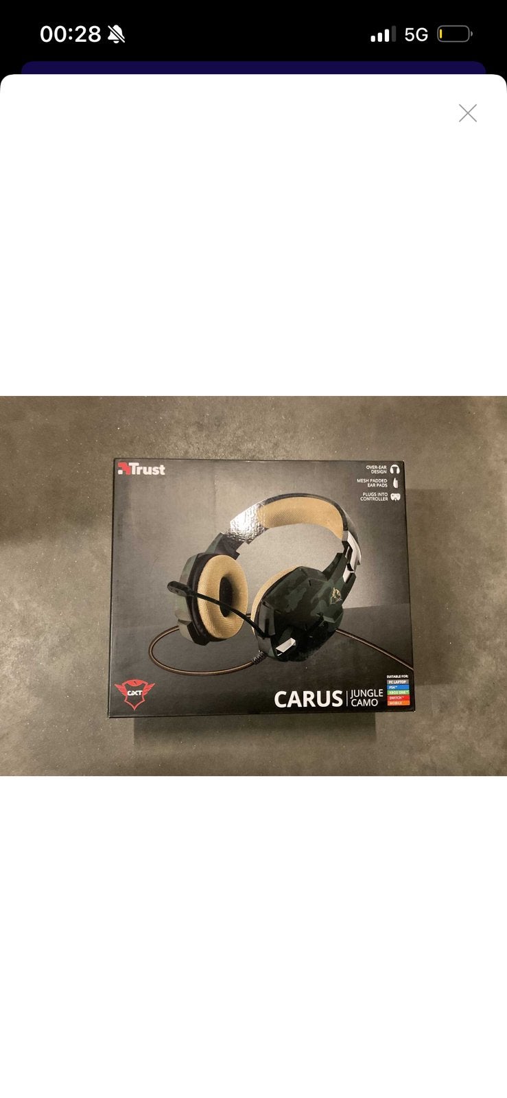 Partij headsets, Ophalen, Zo goed als nieuw