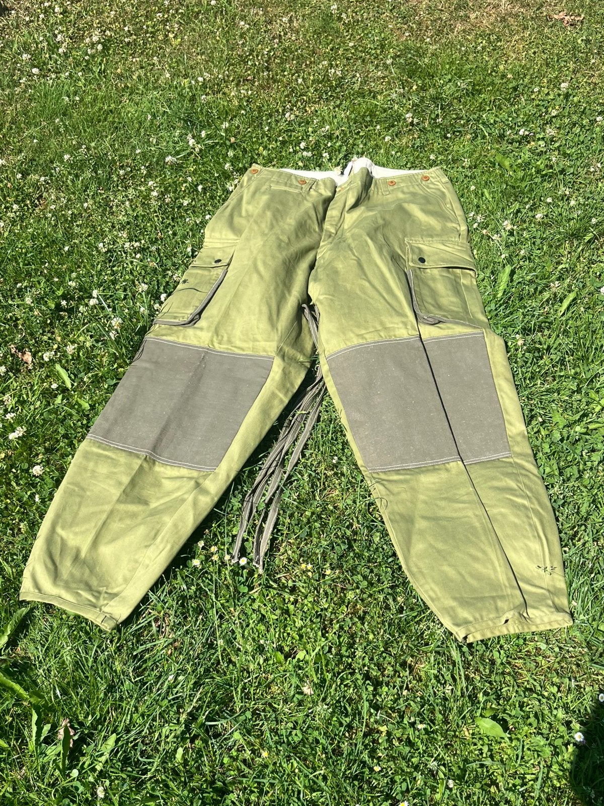 US ww2 m1942 jump trousers repro WWII Impressions, Ophalen of Verzenden, Amerika, Kleding of Schoenen