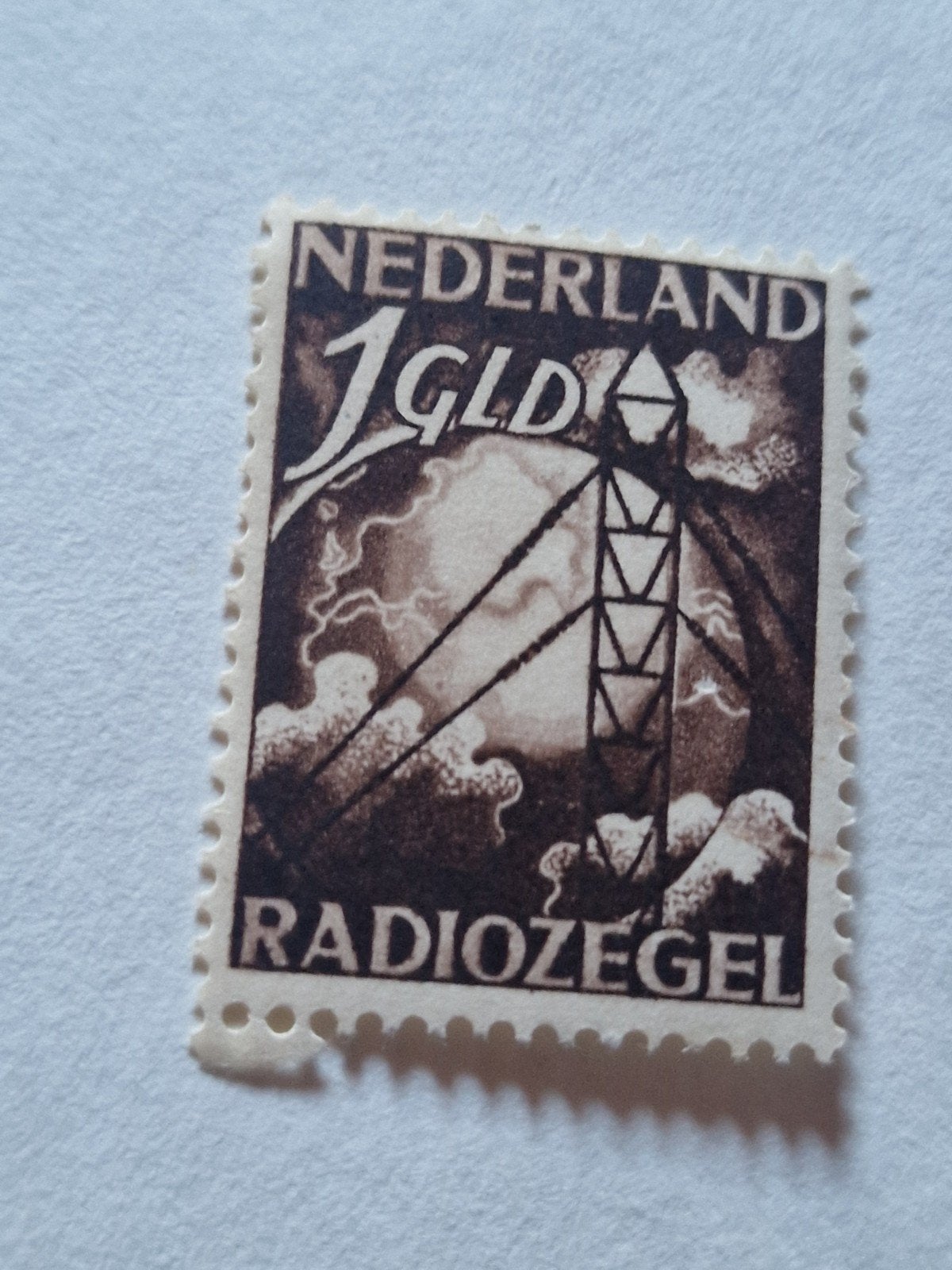 Radiozegel Postfris Nederland, Ophalen of Verzenden, Postfris