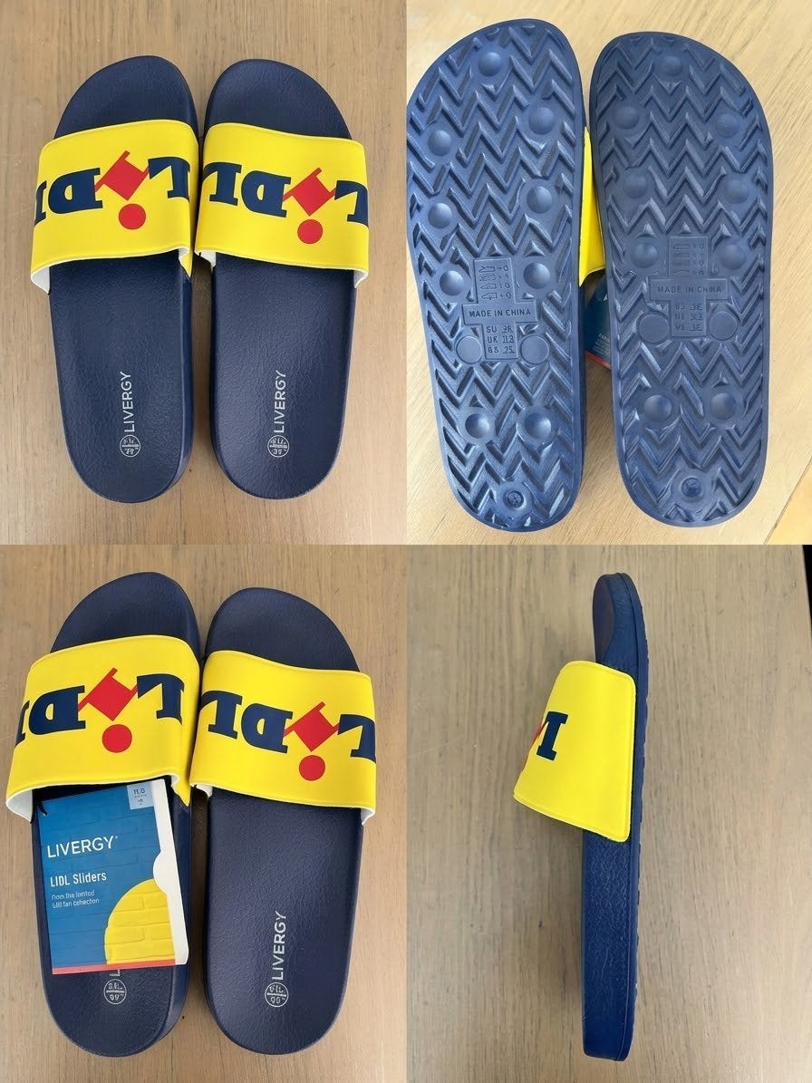 Slippers Lidl, Kleding | Heren, Ophalen of Verzenden, Maat 46 (S) of kleiner