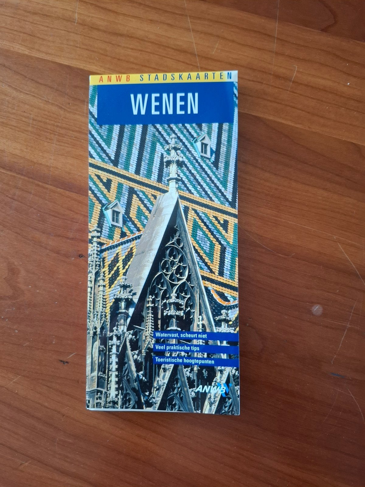 ANWB Stadkaart Wenen - Water- en scheurvast, Boeken, Ophalen of Verzenden, Zo goed als nieuw, Onbekend