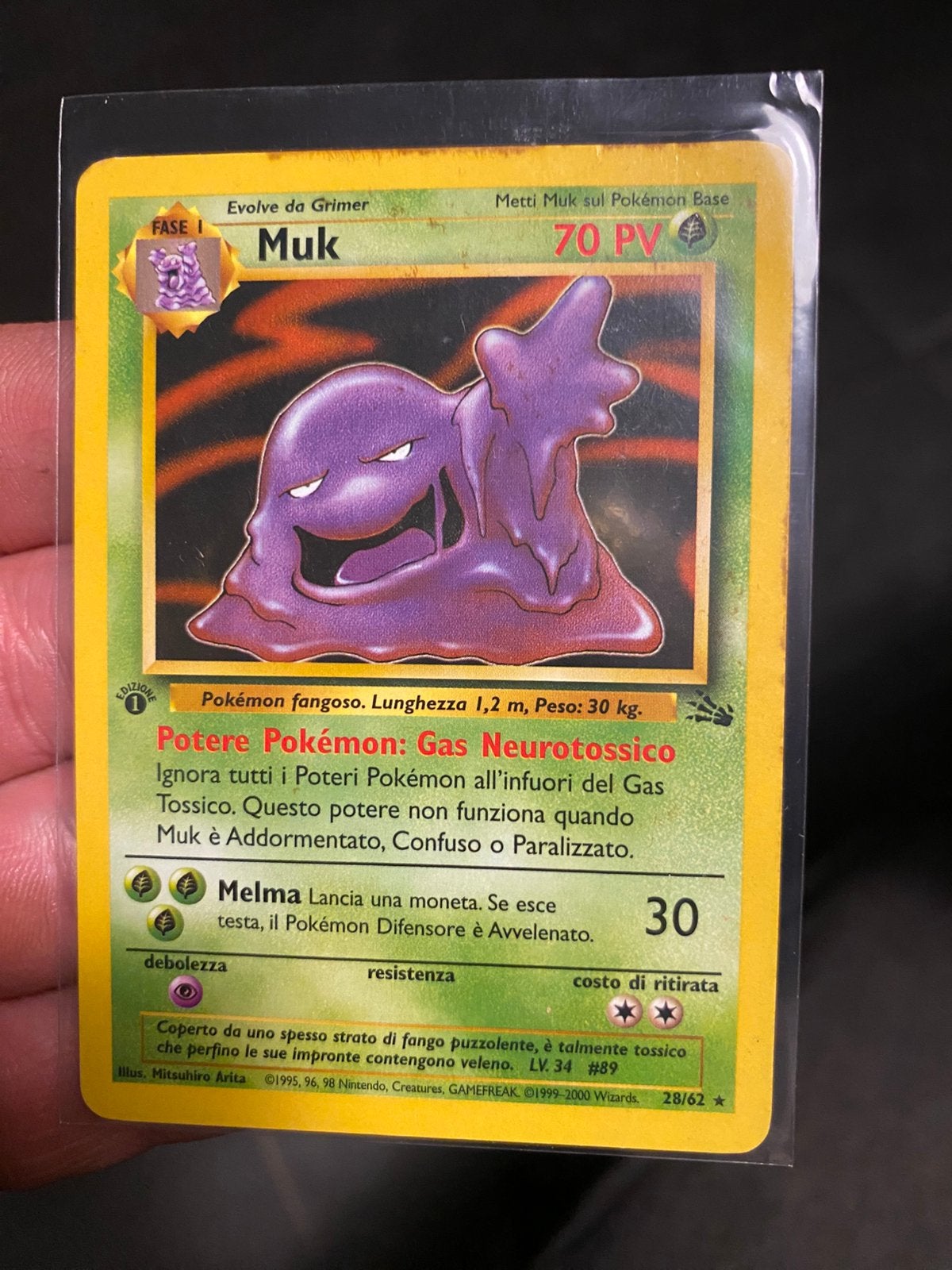 Muk 1st edition kaart., Verzenden, Zo goed als nieuw