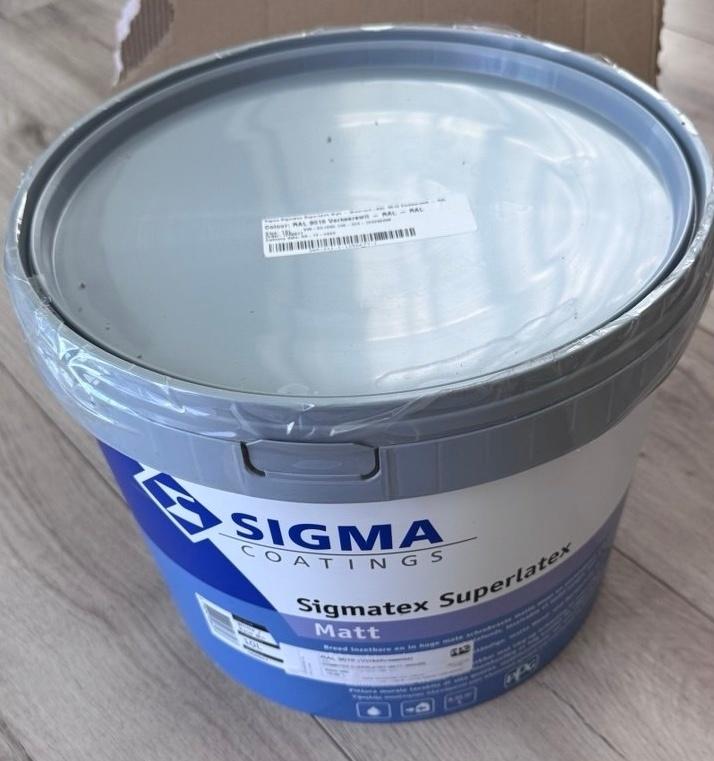 Sigmatex Superlatex, 5 tot 10 liter, Wit, Nieuw, Ophalen of Verzenden